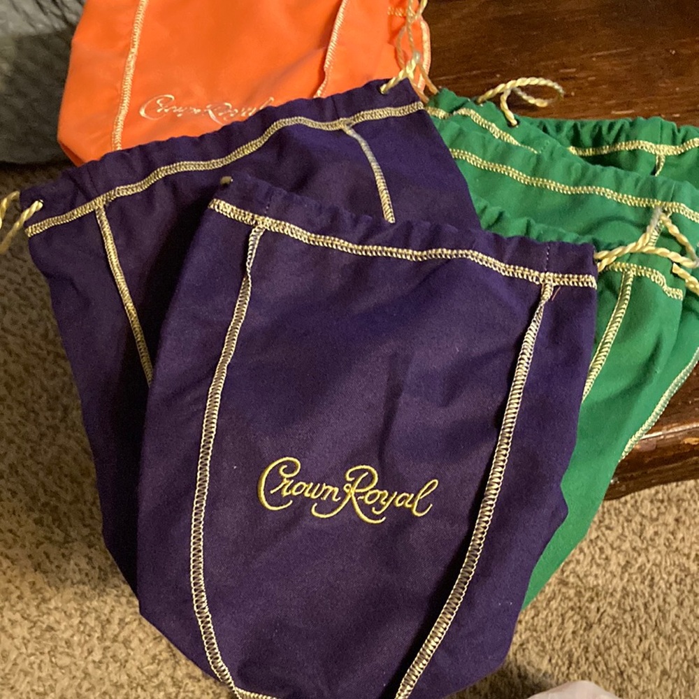 Bundle of 9 Royal Crown bags